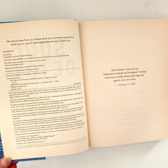 Soul Detox: Clean Living in a Contaminated World by Craig Groeschel NEW - Picture 3 of 6